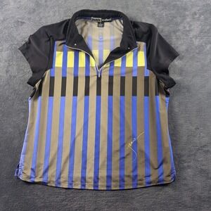 JAMIE SADOCK Women's Sleevekess Quarter-Zip Golf Tennis Shirt XL